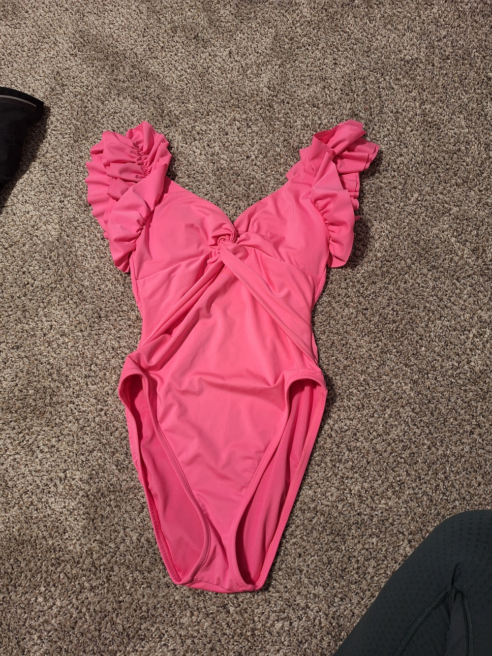 Lilly Pulitzer Hot Pink And White Ruffle One-Piece Swimsuit Bundle!